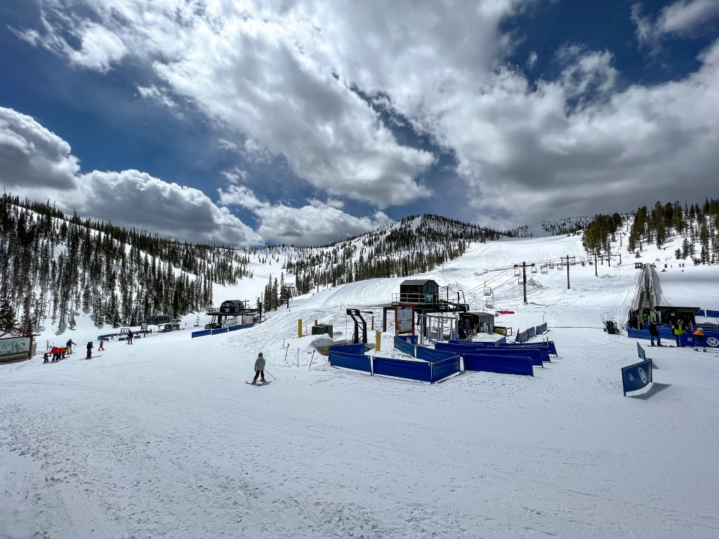 Monarch Mountain skisportsområde i Colorado.