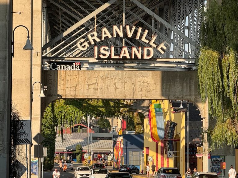 Granville Island og False Creek Ferry i Vancouver